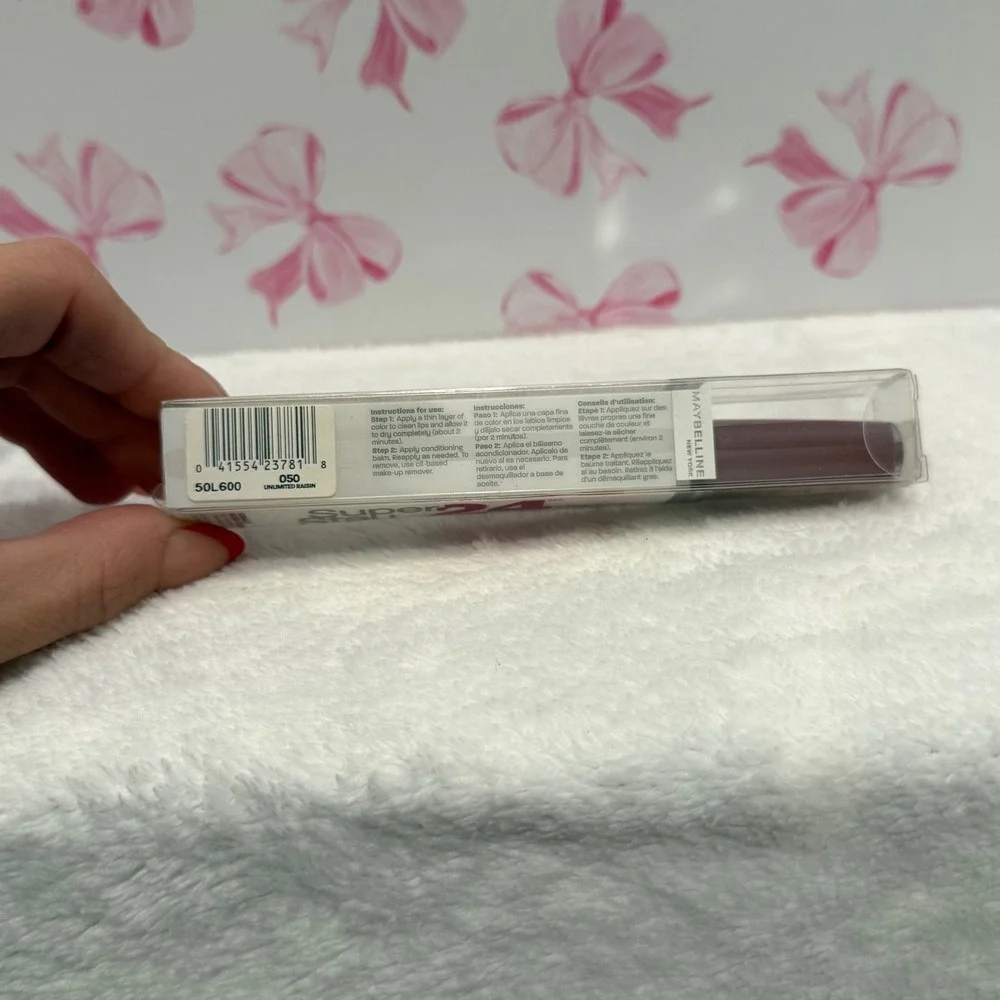 Maybelline SuperStay 24 2-Step Liquid Lipstick 050‎ Unending Rose